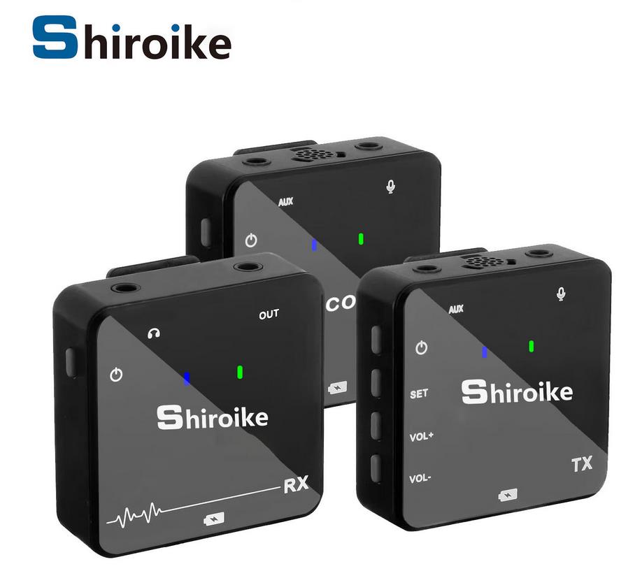 GAW-810 small wireless microphone Mini live clip microphone portable outdoor interview microphone