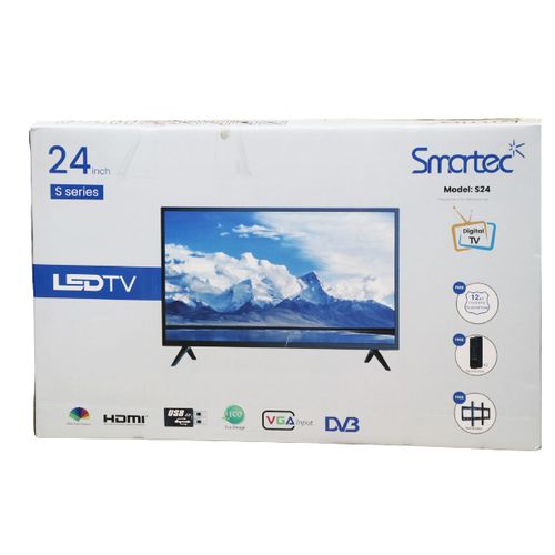 Smartec 24'' Inch Series TV - Black