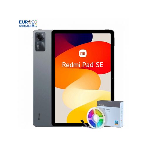XIAOMI Pad Se 128GB + 4GB WiFi 11" Octa Core 4 Speakers Dolby Atmos 8000mAh Bluetooth 5.3 8Mp Gray