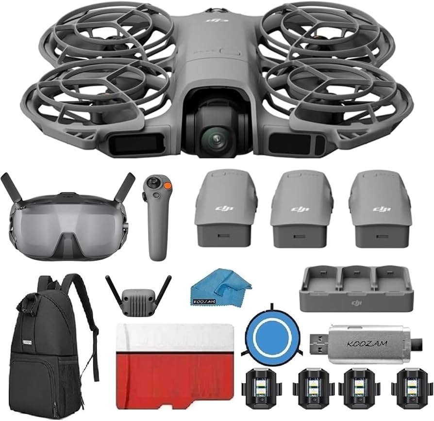 [NEW] DJI Neo 2 Flymore Combo (RC-N3+3 Batteries) Camera Drone/