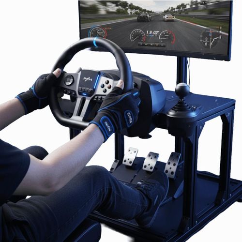 PXN V9 Gen2 Racing Wheel Steering Wheel Driving Wheel 270°, 900° Degree Vibration Gaming Steering Wheel with Shifter and Pedal for PS4,PC,PS3,Xbox Series X,S, Xbox One