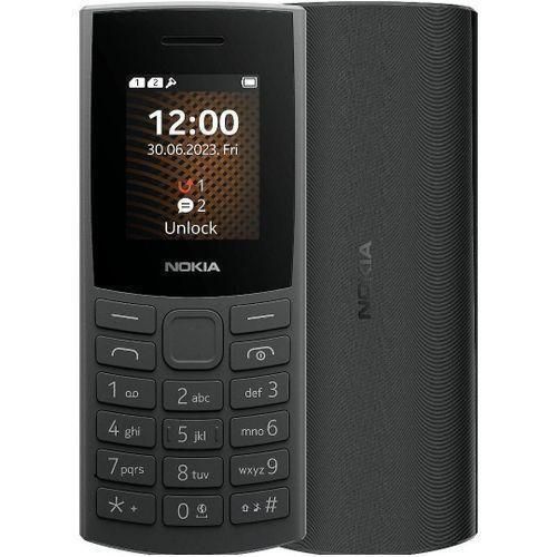 Nokia 105 Dual SIM (2023) Long-Lasting Battery, Wireless FM Radio105 Dual SIM (2023) Long-Lasting Battery, Wireless FM Radio - Charcoal