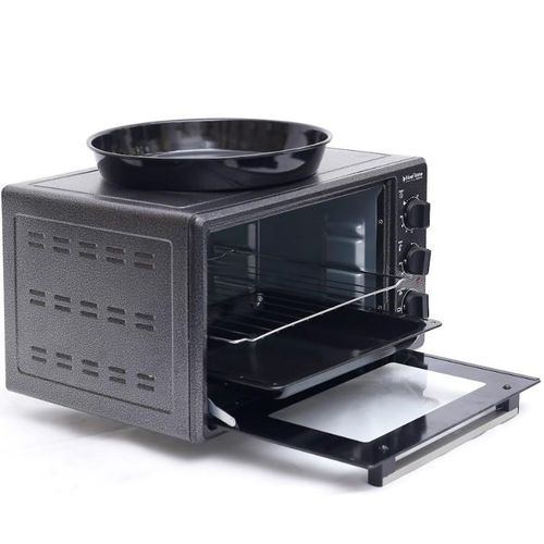 Blueflame 45 Liters Electric Mini Oven With Special Round Tray- Inox
